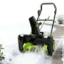 CUTANGELAR Professional Snow Blower, 40V Cordless Snow Thrower, Extended Runtime for Large Areas. Clears A 20-inch Path and Throws Snow 25 Feet, Perfect for Commercial Lots and Long Driveways.
