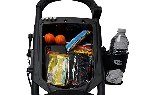 OMADA GOLF Trilite Golf Push Cart | Lightweight Folding Stand | Grey/Black