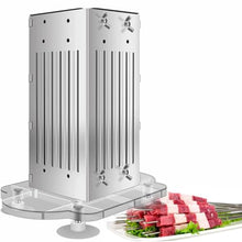 SDVantage BBQ Skewer Meat Maker Kebab Making Box, Kebab Maker Grill, BBQ Meat String Skewer Machine, Stainless Steel Kebab with 100 Sticks, for BBQ Grilling Making Kabobs Kit