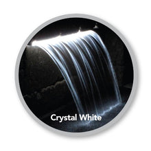 Atlantic Water Gardens Lighted Waterfall Spillway, 36-inch Crystal White Colorfalls, CF36W