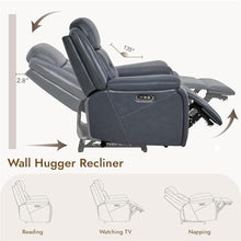 Wall Hugger Power Lift Recliner Chair with Massage, USB Charging Ports