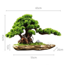 YXIANG56Q Fake Plants Artificial Bonsai Tree Indoor Fake Plants Decor with Pots for Home Table Office Desk Bedroom Living Room Bonsai Tree