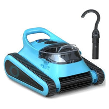 Cordless Robot Pool Vacuum Cleaner 180W Suction Inground Pools Automatic Debris Removal Wall Climbing Self-Parking Intelligent