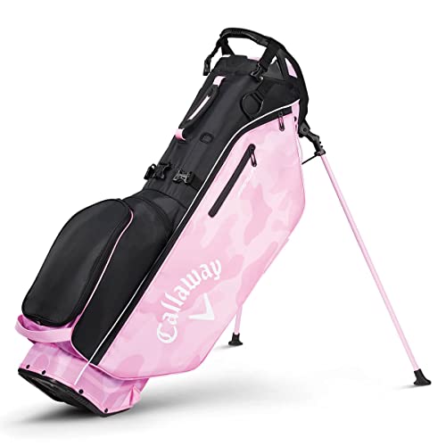 Callaway Golf 2022 Fairway C Stand Bag Black/Pink Camo