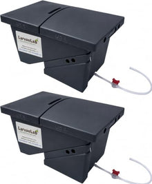 LarvaeLab Black Solider Fly Composter- Easy Set up Design, Efficient and Low -Maintenance, Turn Your Food Waste into Rich Organic Soil, high -Protein Animal Feed Two Sets
