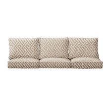 Mozaic Outdura Outdoor/Indoor Bench Cushion, 27in x 30in x 5in, Tan