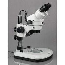 AmScope Professional Binocular Stereo Zoom Microscope 7X-45X White