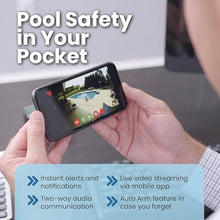 Swamcam Pool Alarm Kids Safety Camera|ASTM F2208 Certified|No Repeater