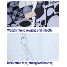 AFPSDLFJDLS Hammock Chair, Hanging Rope Swing Seat for Yard, Bedroom, Patio, Porch, Indoor, Outdoor Lightweight and Easily Portable