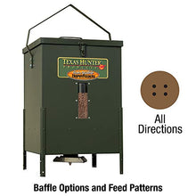 Texas Hunter Products 100lb Capacity Hanging Wildlife Feeder Model HF100W Hunter Green