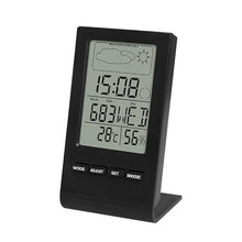 ASWRTYJO ABS Multifunctional Vertical Digital Display Electronic Thermometer Hygrometer