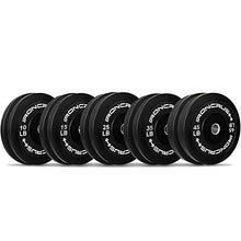 Iron Crush Olympic Bumper Plates Set 260LB Set