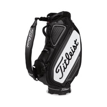 Titleist Golf Jet Black Collection Tour Cart Bag Black/White