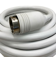 Amp Up Marine 125/250 Volt 50 Amp Replacement Shore Power Cable 50' White