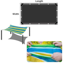 ZMNXAS 90% Colorful Rainbow Shade Cloth with Grommets,Blocking Mesh Tarp,Plants Shade Net Cover,Garden Shade Net,Sunblock Shade Sails,Outdoor Sun Protection for Patio Garden Pergola(30x115ft(9x35m))