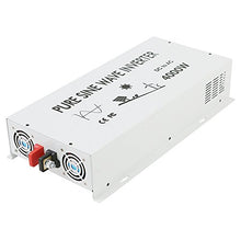 WZRELB 4000W 24V 120V Off Grid DC to AC Voltage Converter Home Power Supply Pure Sine Wave Solar Power Car Inverter Generator