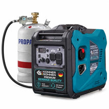 Konner & Sohnen KS 6000iEHS CO Dual Fuel Inverter Generator 6000W 120/240V