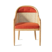 Office Kitchen Armrest Dining Chair Rattan Outdoor Ergonomic Wooden Party Furniture