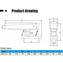 INTBUYING Electromagnetic Vibrating Feeder Shaking Feeding Machine 110V/220V Vibration Feeder GZV-3 for Powder and Granular Materials