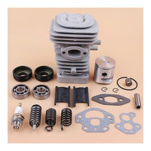BMPWANGL 39mm Cylinder Piston Kit Fit for 240 235 236 Crank Bearing Oil Seal Gasket Buffer Bearing Chainsaw Spare Part