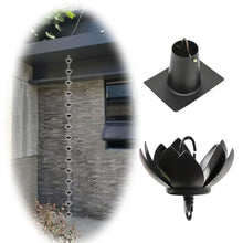 WAHHWF Rain Chain for Gutters, Decorating Downspout Alternative