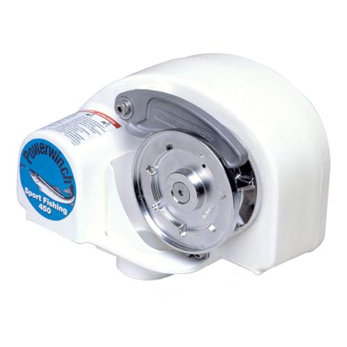 Boating Accessories Powerwinch Sport Fish 450 Free-Fall Anchor Windlass
