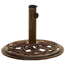 JHNKOJ Umbrella Base Bronze 44X44X31 Cm Cast Iron