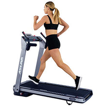 Sunny Health & Fitness ASUNA SpaceFlex Electric Running Treadmill Silver