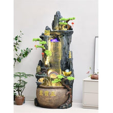GRFIT Garden Water Fountain Rockery Water Decoration, Living Room Courtyard Water Circulation Fountain Landscape, Office Decoration Fish Tank Outdoor Freestanding Fountains (Size : L)