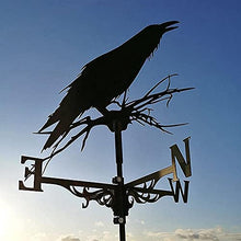 Weather Vane Steel Farmhouse Weather Vane Roof Mount Wind Direction Kit Outdoor Bracket Weather Wind Speed Spinner Wind Direction (Color : 6) (4)