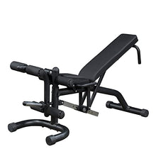 Body-Solid Adjustable Weight Bench Black