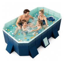 Foldable Pool, Non-Inflatable Pool for Adults & Kids, No Air Pump Needed