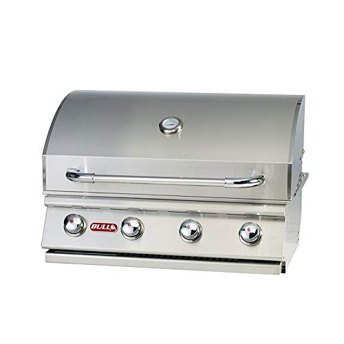 Bull Outdoor Products Outlaw 60,000 BTU Drop-In Grill Head – Stainless Steel, Liquid Propane