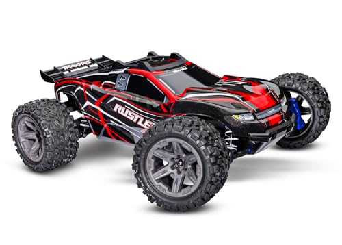 Traxxas RUSTLER 4X4 BL-2S Blue or Red