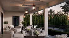 Urban Ambiance Luxury Antique Outdoor Pendant Light Large Rustic Copper 26" H x 12" W