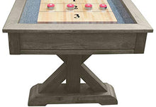 Playcraft Brazos River 12' Weathered Gray Pro-Style Shuffleboard Table