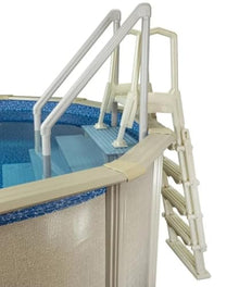 Cloud Grey w/Tranquil Blue and Flip-Up Ladder for Aqua Select