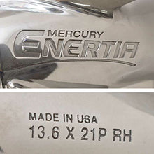MERCURY Enertia 13-5/8 x 21 Pitch Stainless Steel 3-Blade Propeller