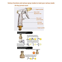 Garden Hose Reel Tools Retractable Lightweight Flexible 6-Function Spray Nozzle Switchable Connector Patio Lawn Car Washing Pet (Color : 15 Meters Water Pipe) (15 Meters Water Pipe) (20 Meters Water