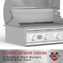 Bull Outdoor Products 69008 LP Steer Premium Drop in Grill, Liquid Propane, Silver