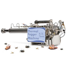Vectorfog H200SF-SS Thermal Fogger Machine - 110V Electric Chemical Fogger for Outdoor Pest Control - Durable Stainless Steel 6.5L Tank, High Output Nozzle, Portable Dual Inlet Technology Fog Machine
