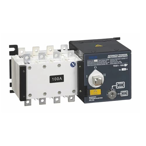 JRCKJPJAZ YES1-100GA ATS PC Class Dual Power Supply Automatic Transfer Switch 16A-100A 690V AC400V Low Voltage for Generator(4)