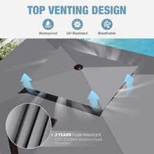 OROTLECT 141'' X 104'' Offset Patio Cantilever Umbrella, Base Included