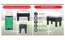 KICK Titan 55" Tournament Foosball Table Black