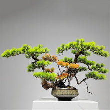 YXIANG56Q Fake Plants Large Faux Plants, Potted Pine Indoor Decor for Office Desk Home Table Bonsai Tree