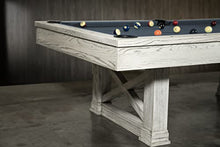 Empire USA Agriturismo Slate Pool Table with Premium Billiard Accessories 8FT Whitewash