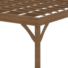 Wood Pergola Kit - Rustic Garden Shade Structure