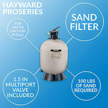 Hayward W3S166T ProSeries Sand Filter 16 in., Top-Mount for Above-Ground Pools