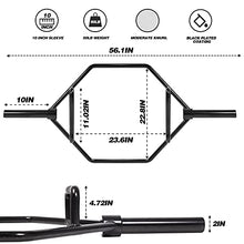 IFAST Hex Bar Weights Set Trap Bar Olympic Bumper Weight Plates Black