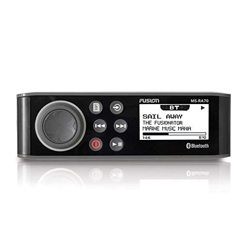Fusion Entertainment Marine Receiver with 2 Pairs of XS-FL65SPGW 6.5" Coax Speakers